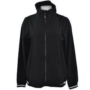 NEW Women DKNY Sport Black Bomber Jacket Size Small